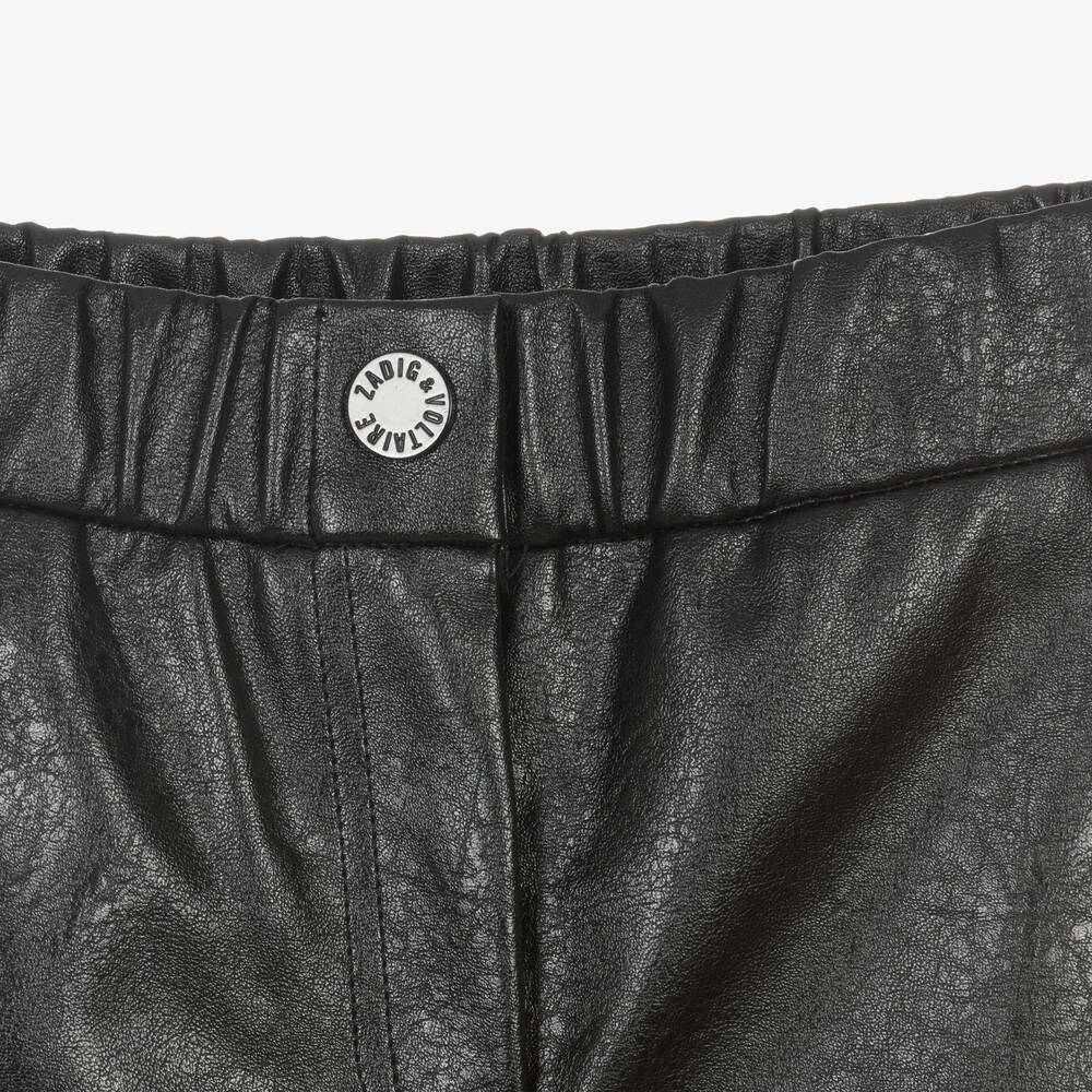 Zadig&Voltaire-Брюки из искусственной кожи для девочек | Childrensalon Outlet