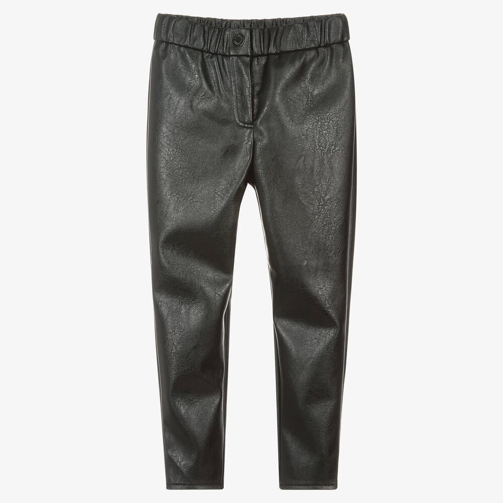 Zadig&Voltaire - Girls Faux Leather Trousers | Childrensalon