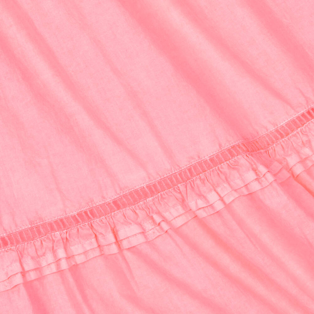 Zadig&Voltaire-Girls Neon Pink Cotton Skirt | Childrensalon Outlet