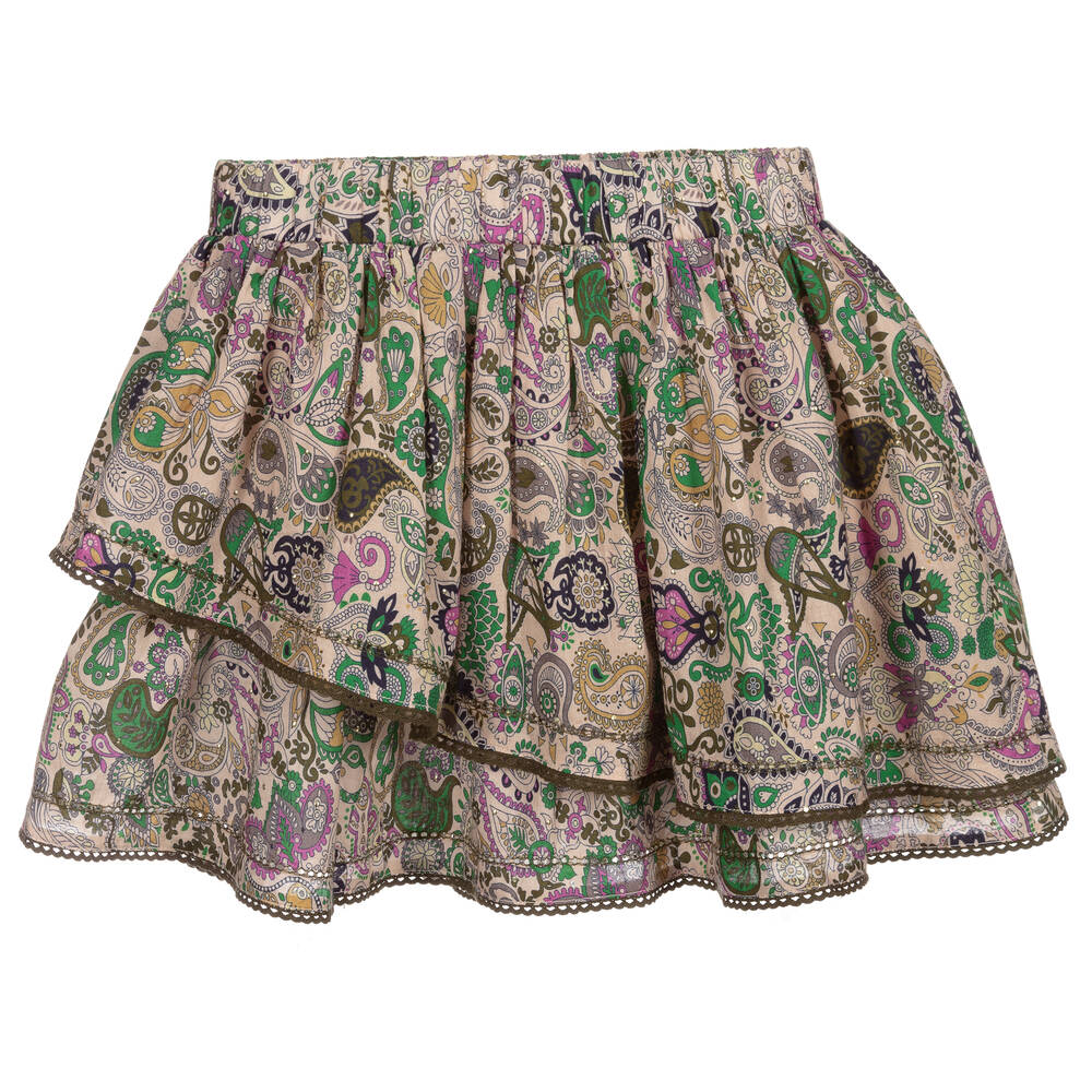 Zadig&Voltaire-Юбка с принтом пейсли для девочек | Childrensalon Outlet