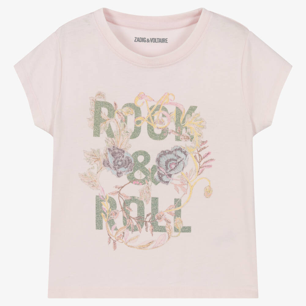 Tee shirt zadig hotsell et voltaire fille