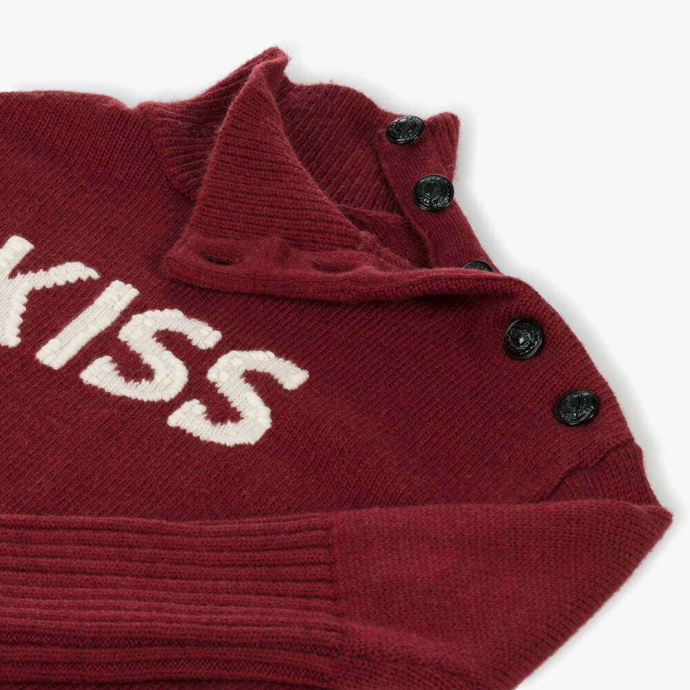 Zadig&Voltaire-Girls Scarlet Wool Blend Jumper | Childrensalon Outlet