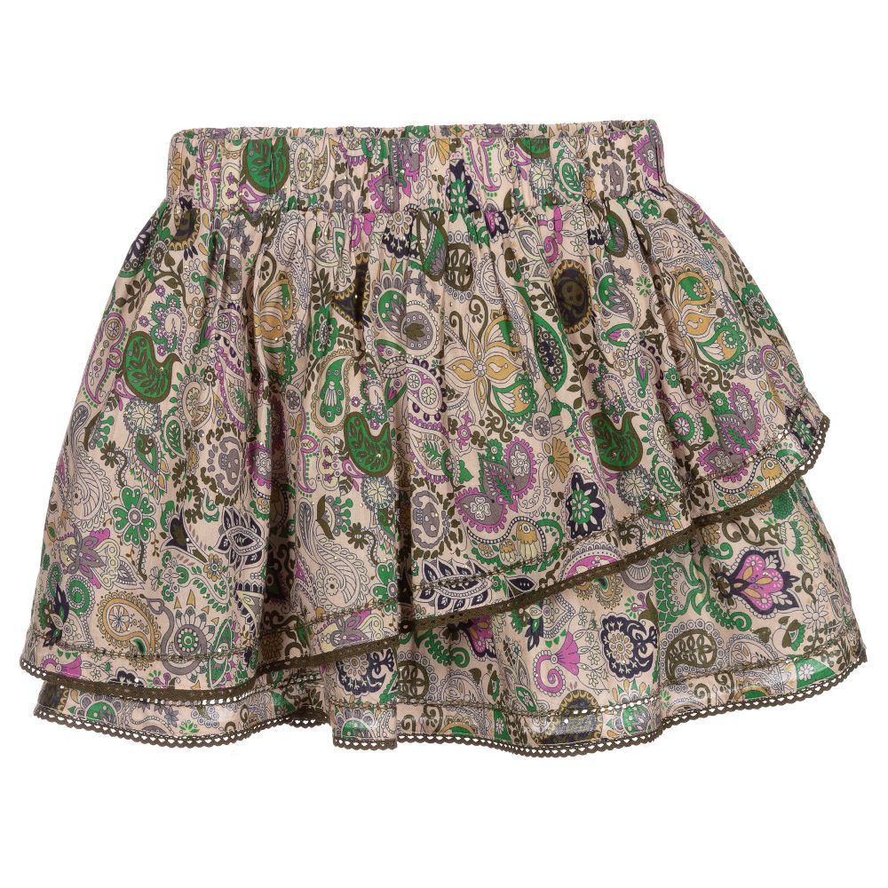 Zadig&Voltaire - Girls Paisley Print Skirt | Childrensalon