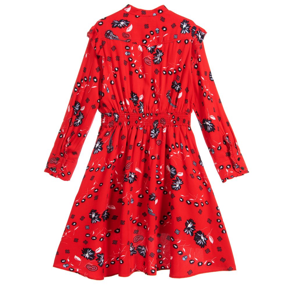 Zadig et 2025 voltaire robe rouge