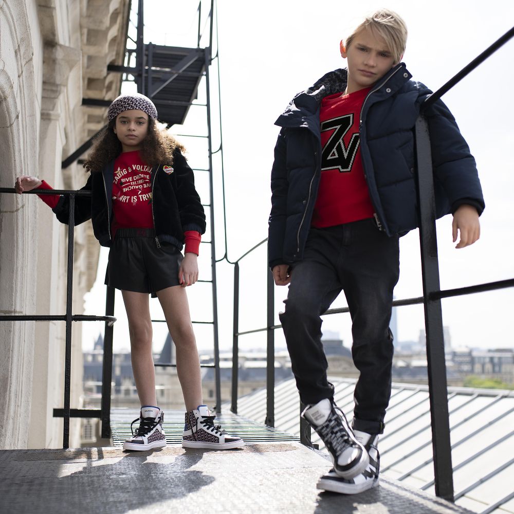 Kids leather hot sale shorts