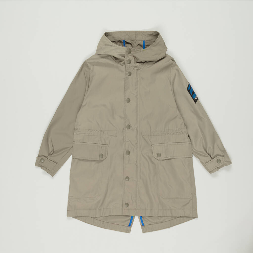 Zadig&Voltaire-Preloved Boys Khaki Green Parka Coat (10 years) | Childrensalon Outlet