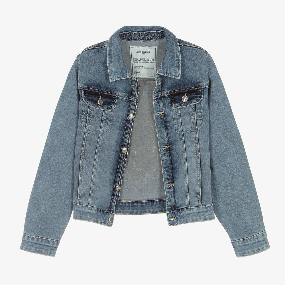 Veste jean zadig et voltaire on sale