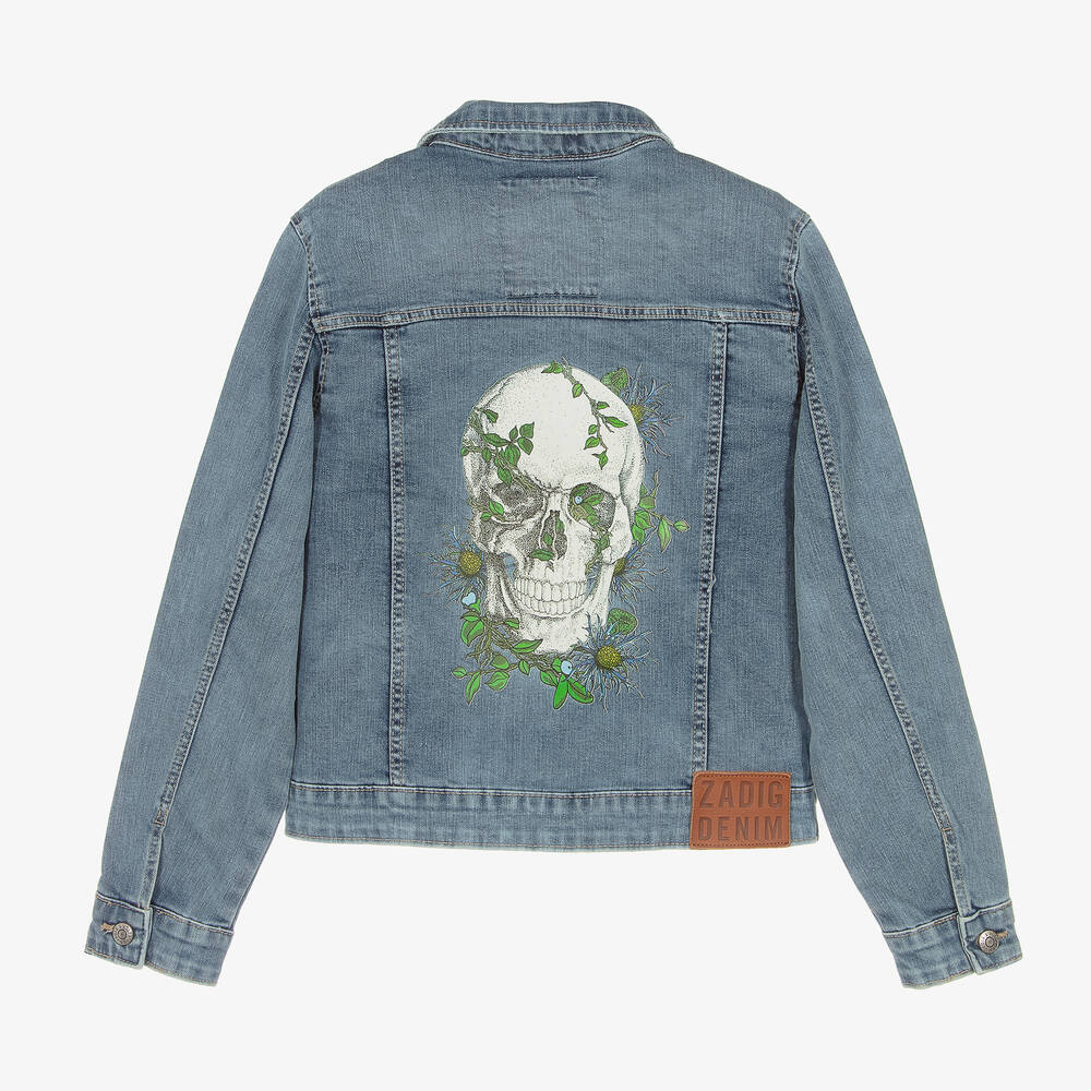 Veste en jeans zadig et voltaire online