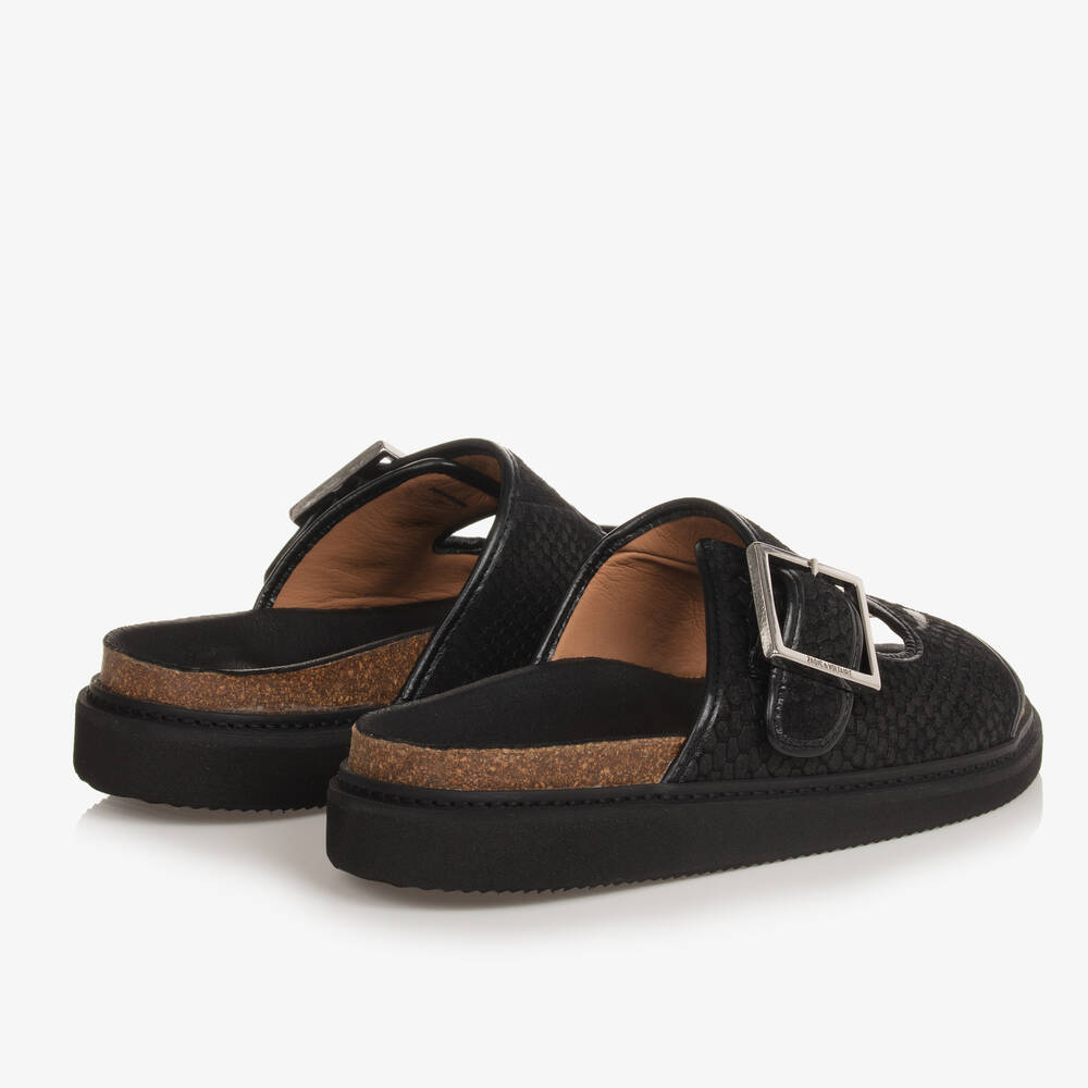 Leather buckle sandals new arrivals