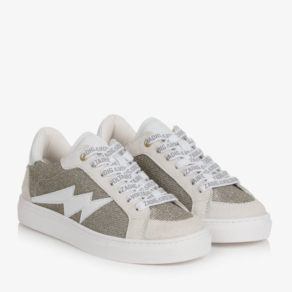 Silver glitter trainers online