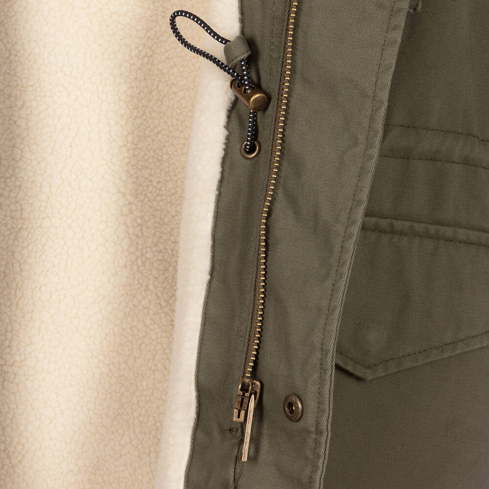 Zadig Voltaire Parka verte Ado fille