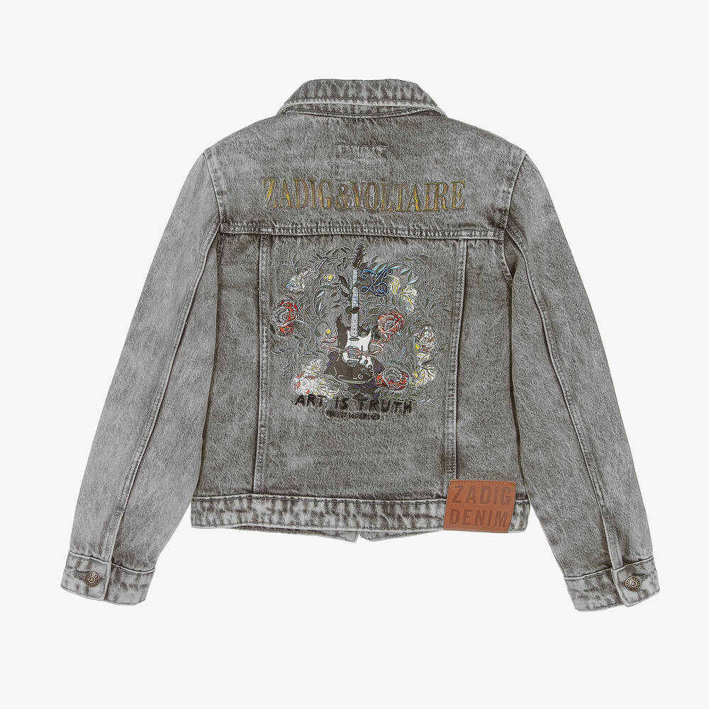 Ralph lauren girls denim jacket on sale