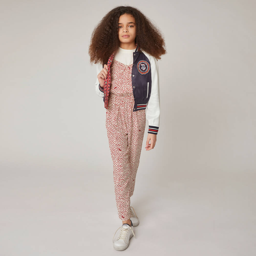 Zadig&Voltaire-Красный комбинезон для девочек-подростков | Childrensalon Outlet
