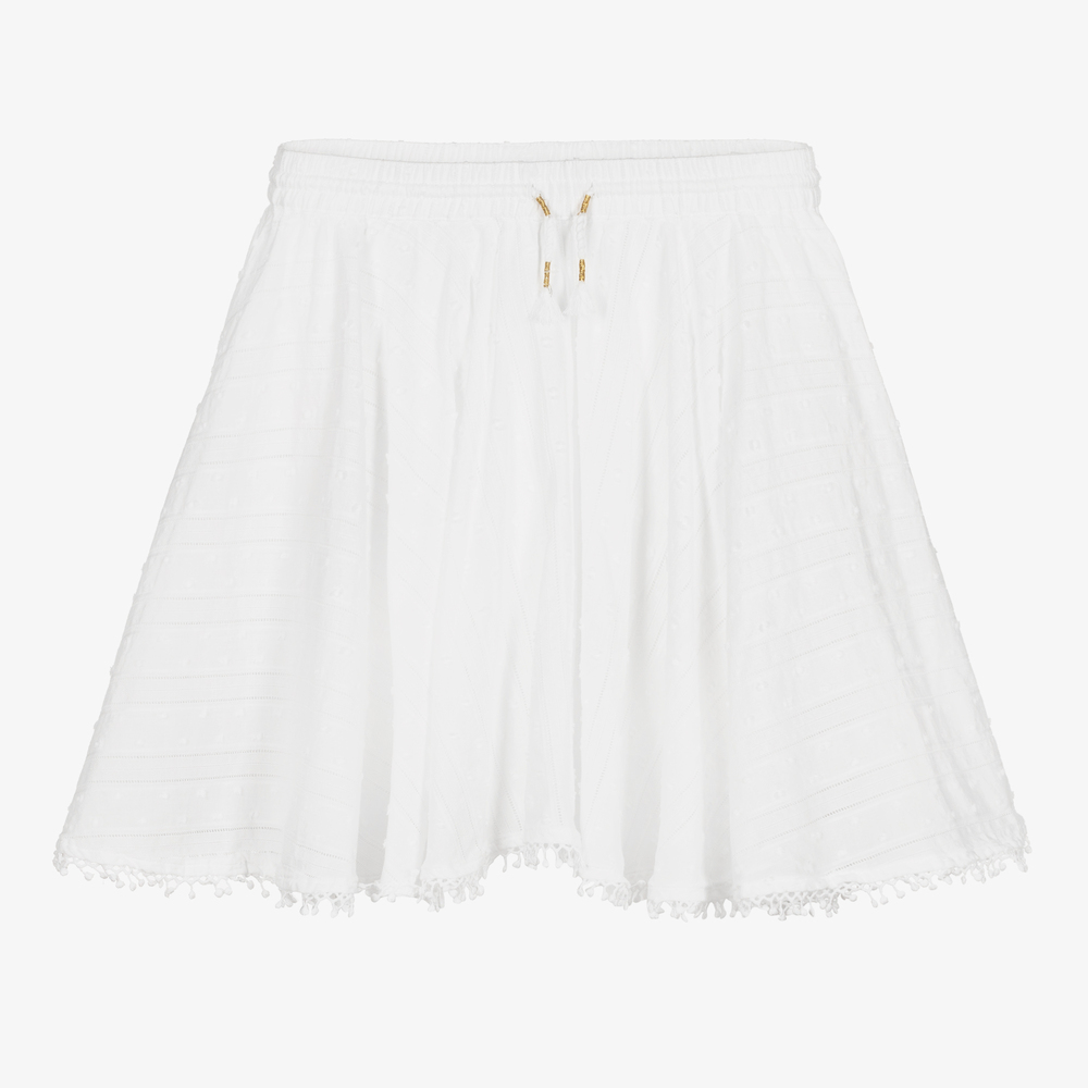 Jupe blanche 2025 coton