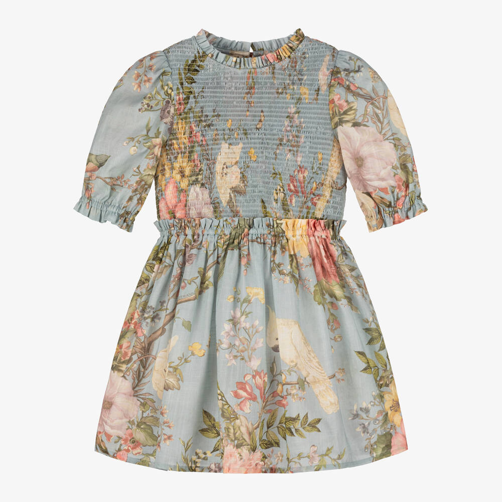 Zimmermann-Girls Floral Voile Dress | Childrensalon Outlet