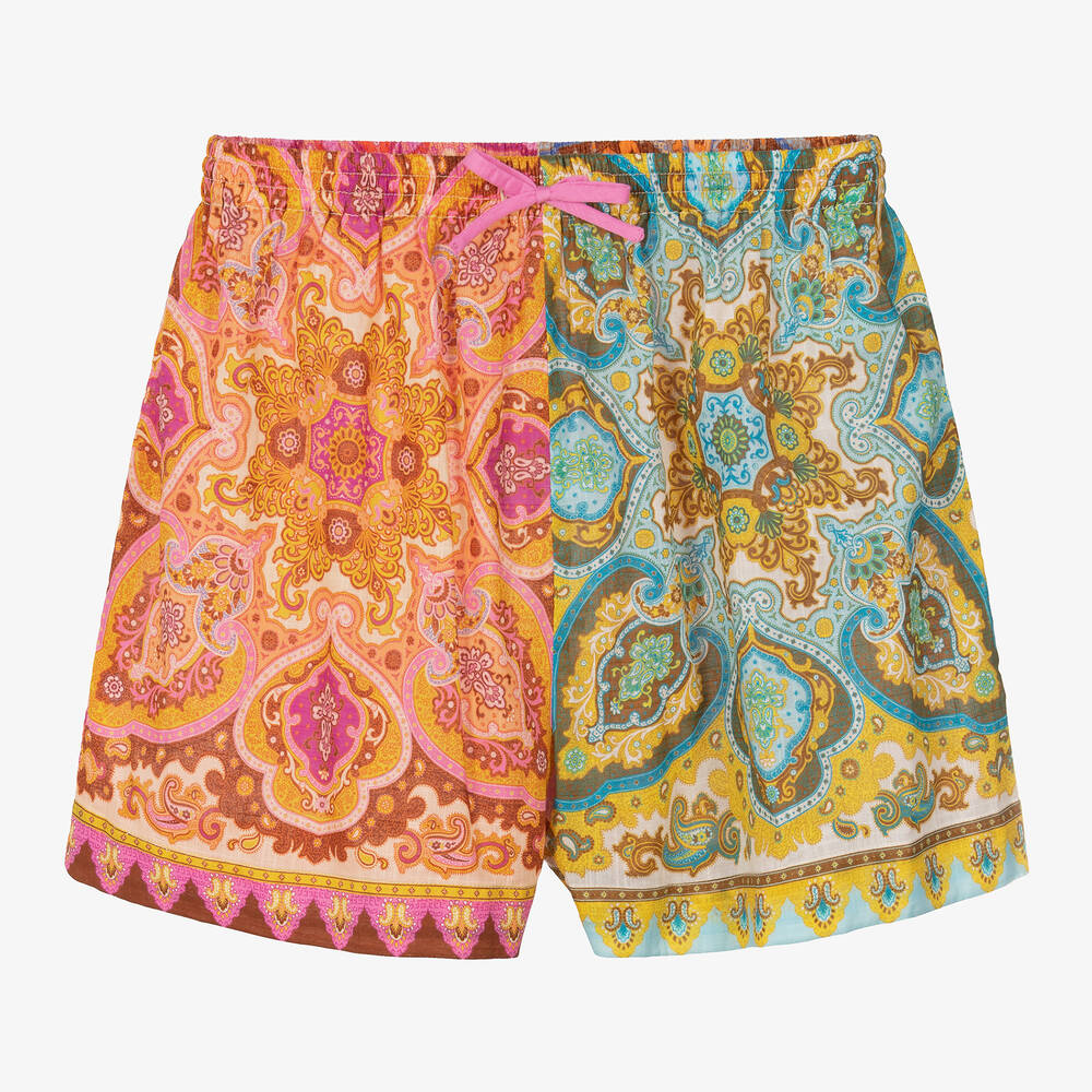 Zimmermann - Teen Bandana-Baumwollshorts | Childrensalon