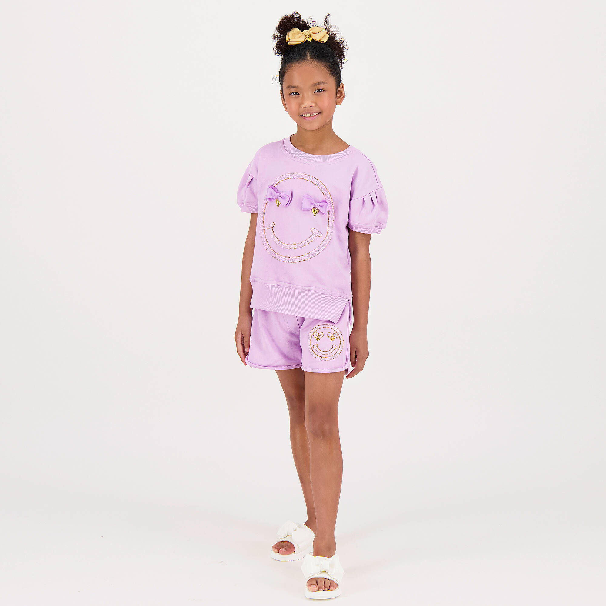 Angel's Face - Girls Lilac Purple Jersey T-Shirt | Childrensalon Outlet