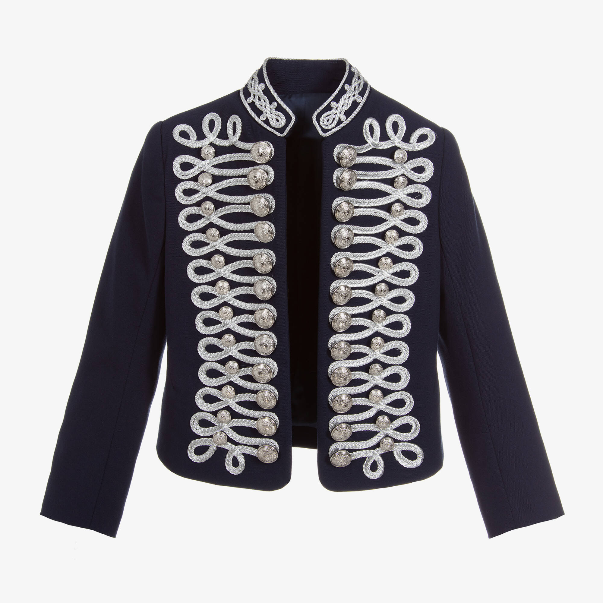 balmain-blue-cotton-military-