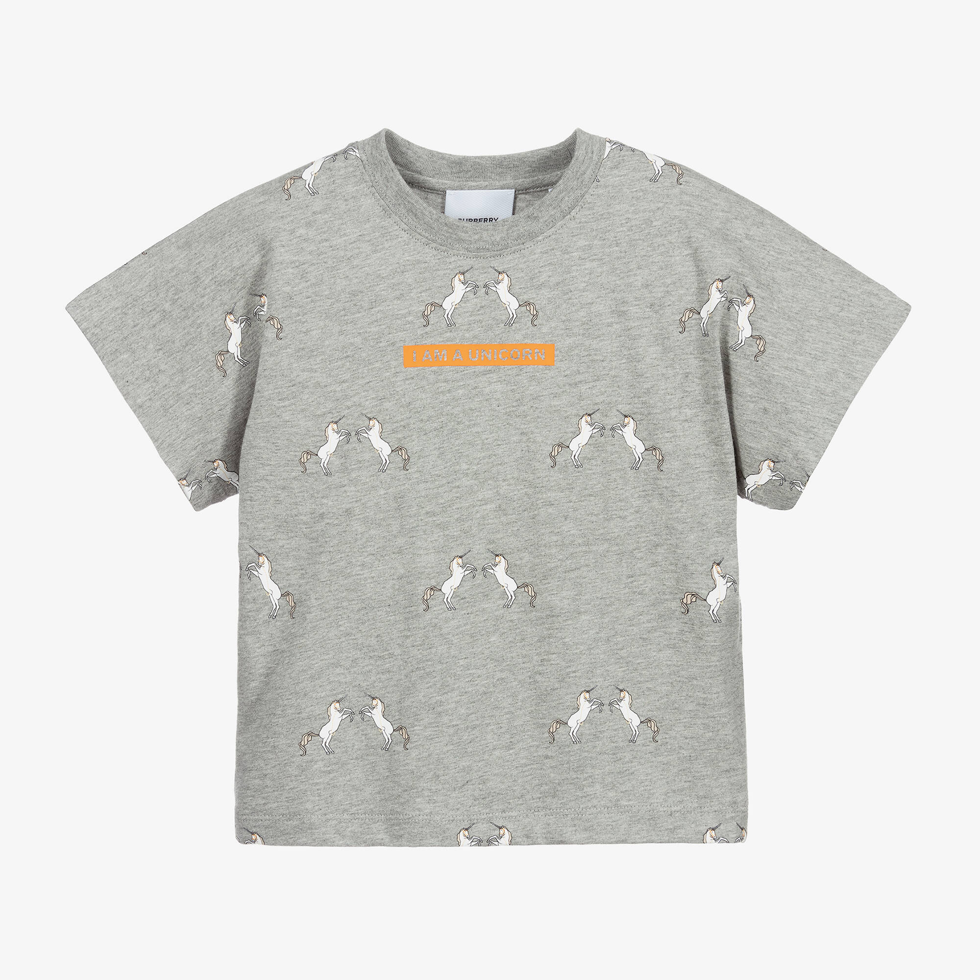 BURBERRY ユニコーン Tシャツ 116cm 未使用　新品　キッズ burberry-girls-grey-unicorn-t-