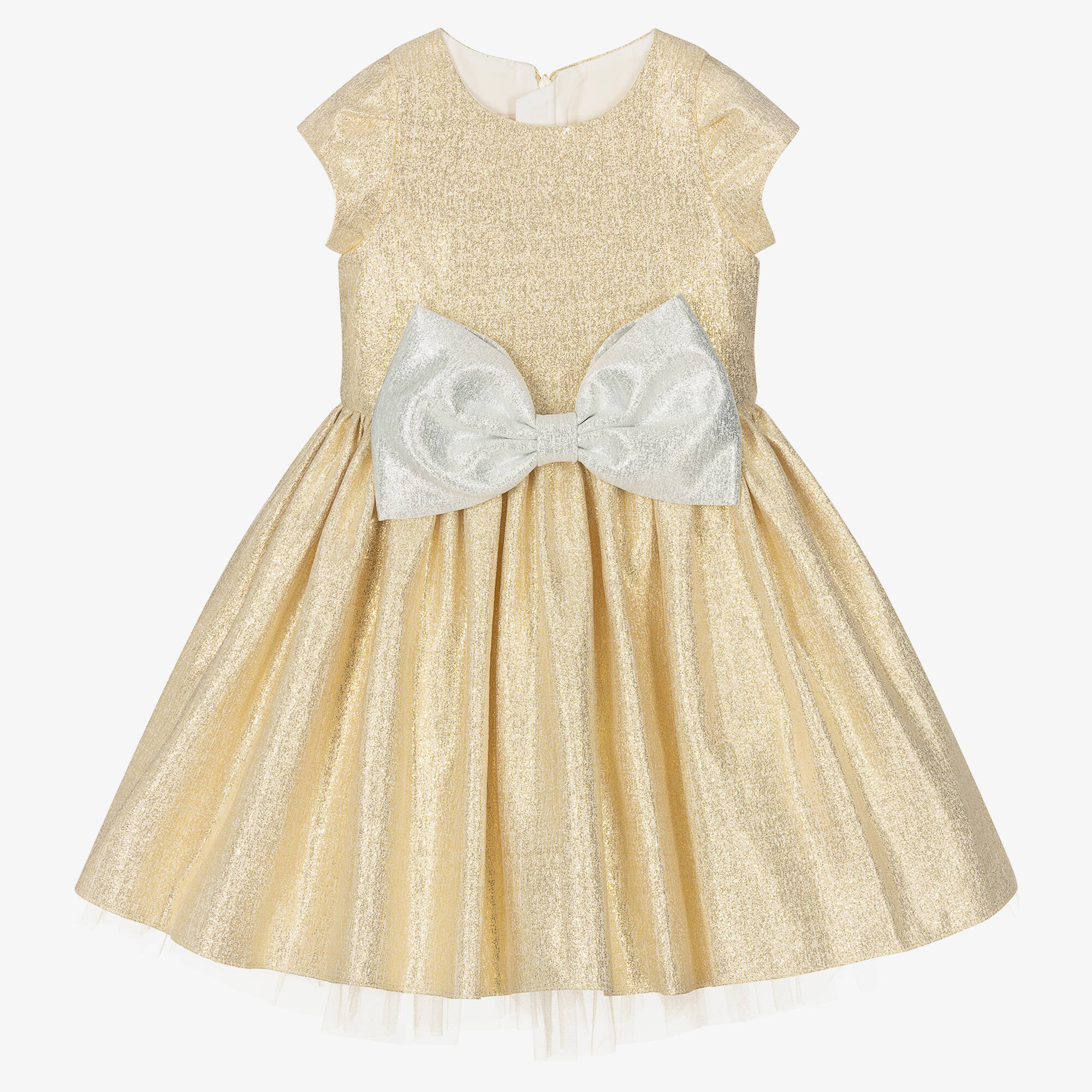 sachin and babi light blue dress Childrensalon Occasions Girls Metallic Dress Girls Kids 14 Year Gold Cotton by Childrensalon