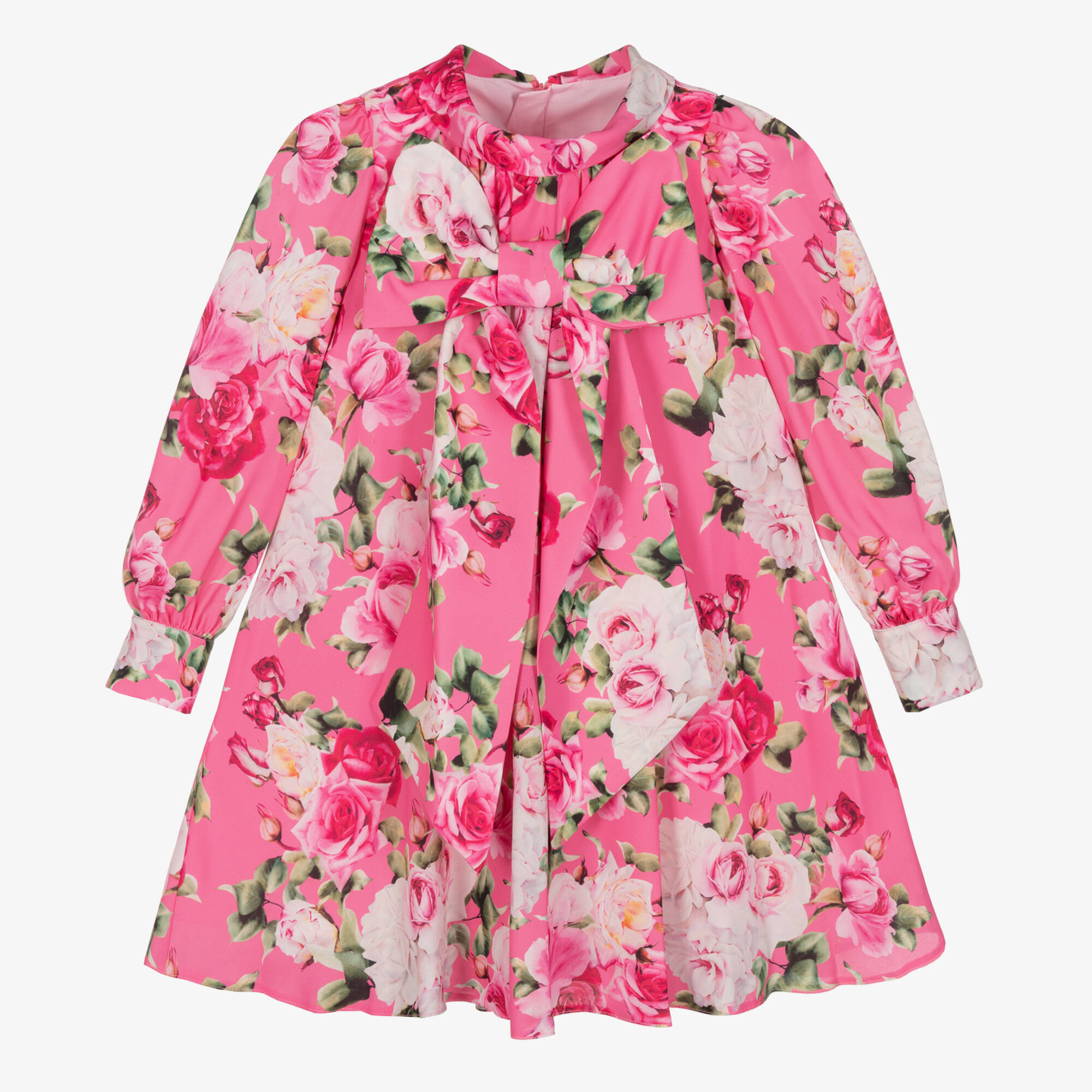 strapless open back dress Sophia Rockabilly Halterneck Pink Gingham Swing Dress main image 1