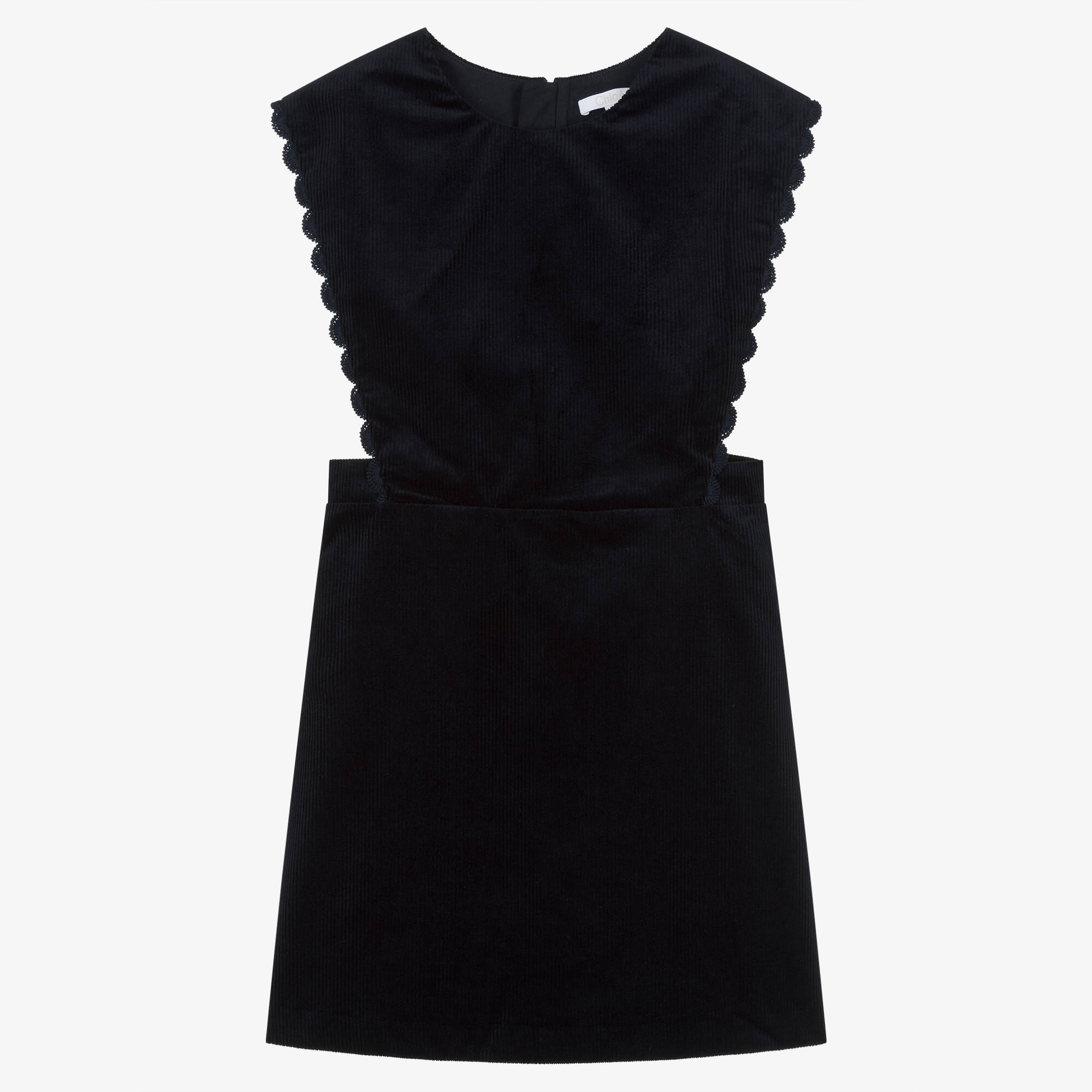 Chlo - Teen Girls Blue Cotton Corduroy Pinafore Dress | Childrensalon  Outlet