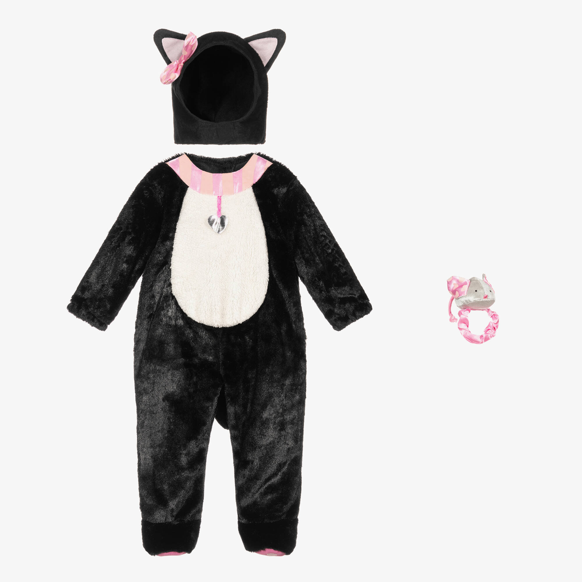 blue dress for baby girl Dare Fashion Kitty Cat Costume with Bolero Top, Black 1x