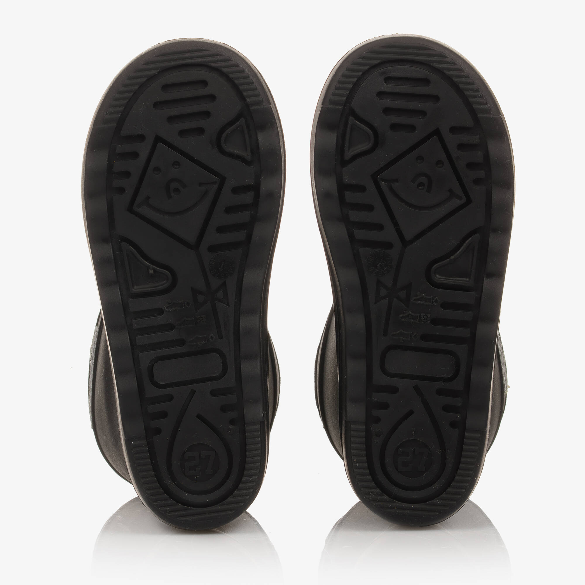 EN FANT - Black Thermal Rain Boots | Childrensalon Outlet