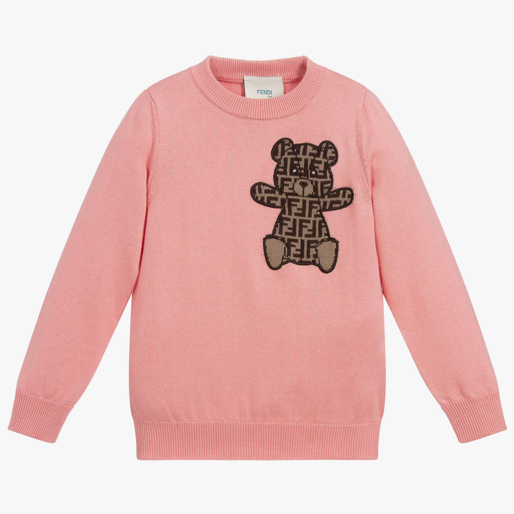 fendi-girls-pink-sweater- 