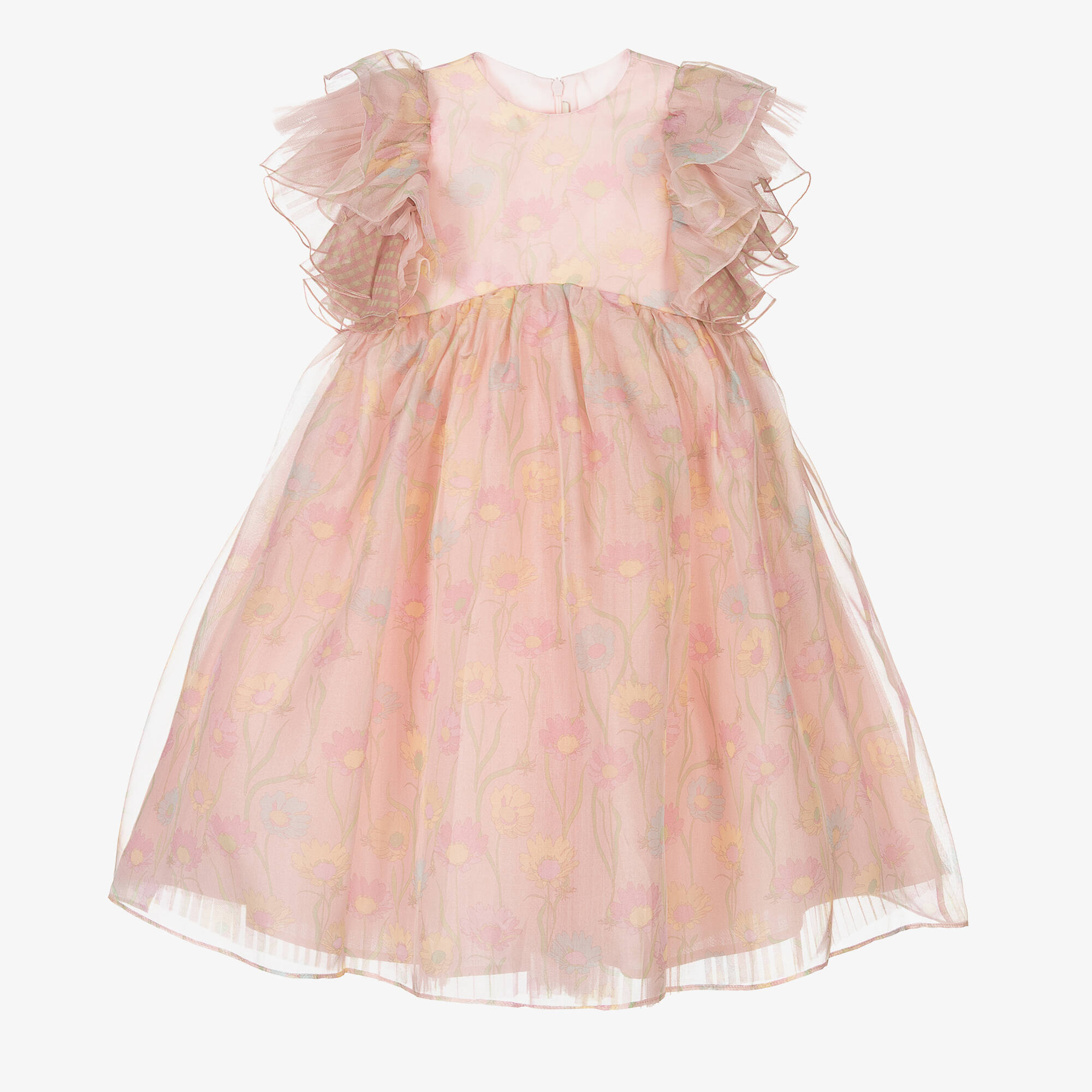 chinese dress ladies Fendi Pink Viscose Dress - RRP $1040 main image 1