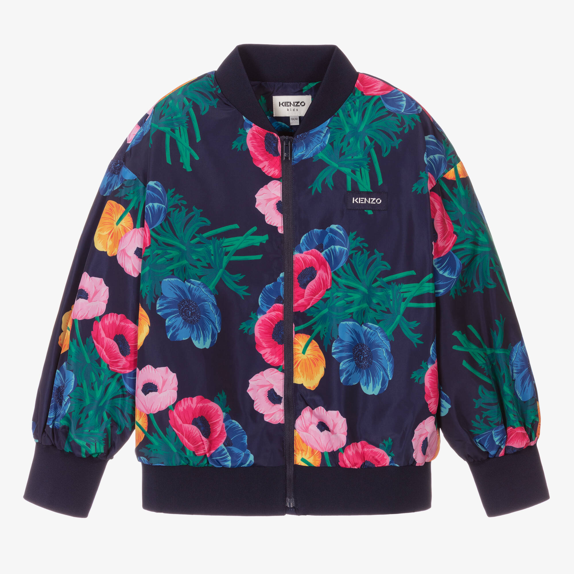 ケンゾーブルゾン　キッズ KENZO KIDS - Teen Girls Floral Jacket | Childrensalon Outlet