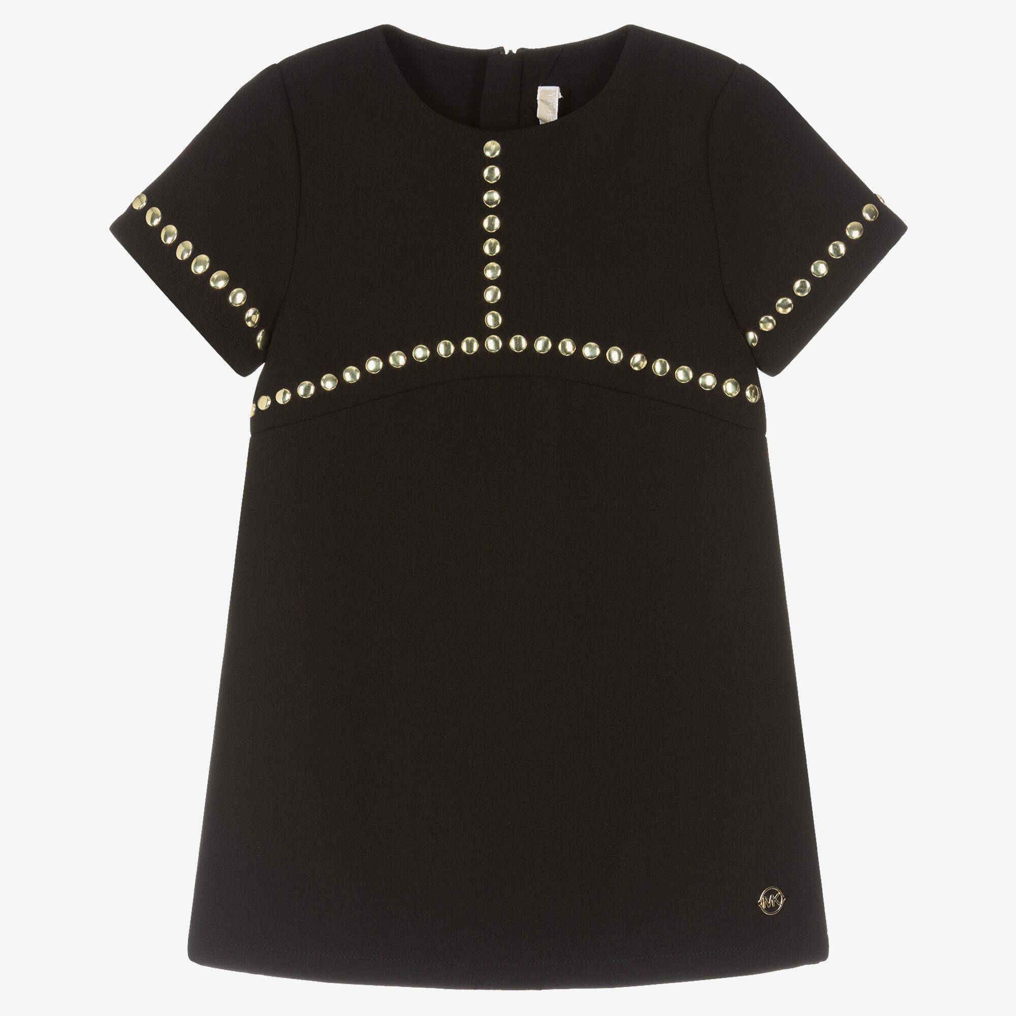 michael kors black dress with gold studs Kids - Girls Studded Shoe size:14 Authentic Vintage 90s City collection:all-holiday-favors Its easy to care