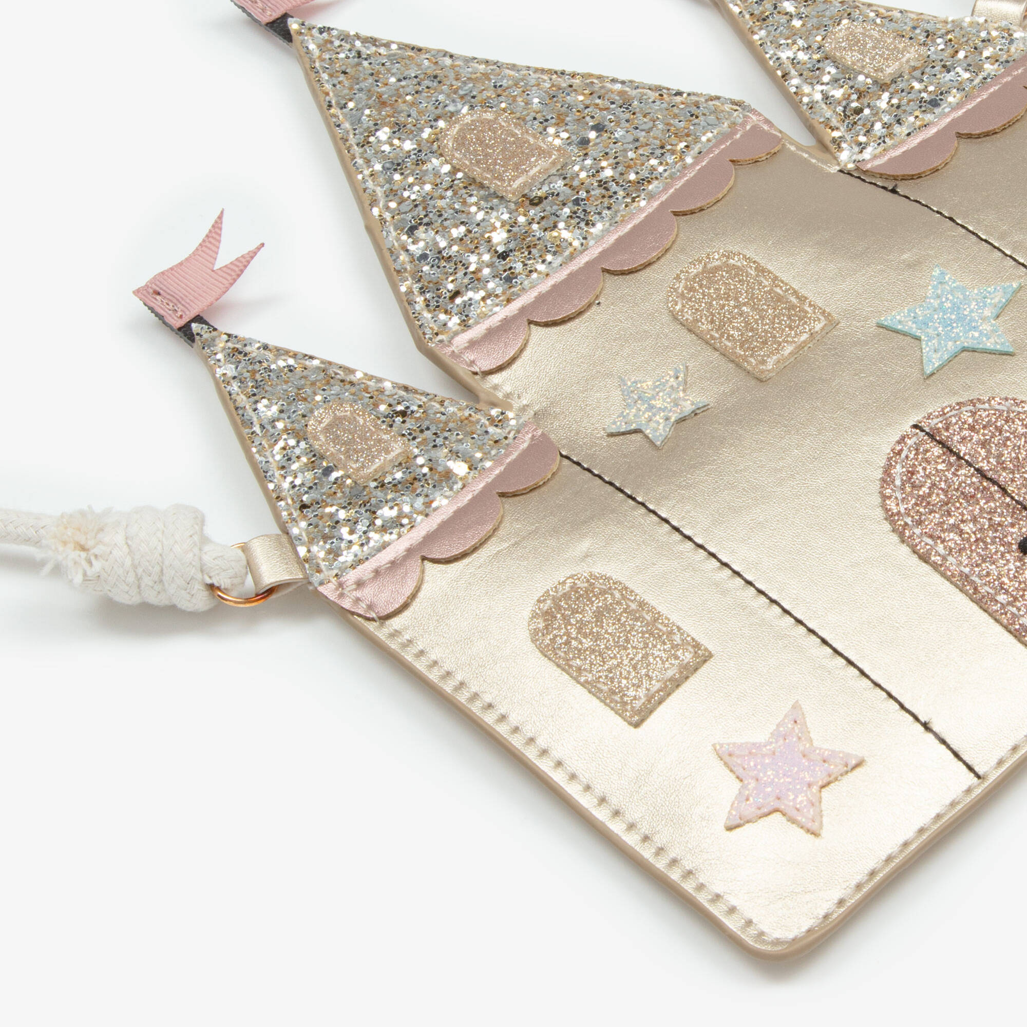 Mimi & Lula - Gold Enchanted Castle Bag (24cm) | Childrensalon Outlet