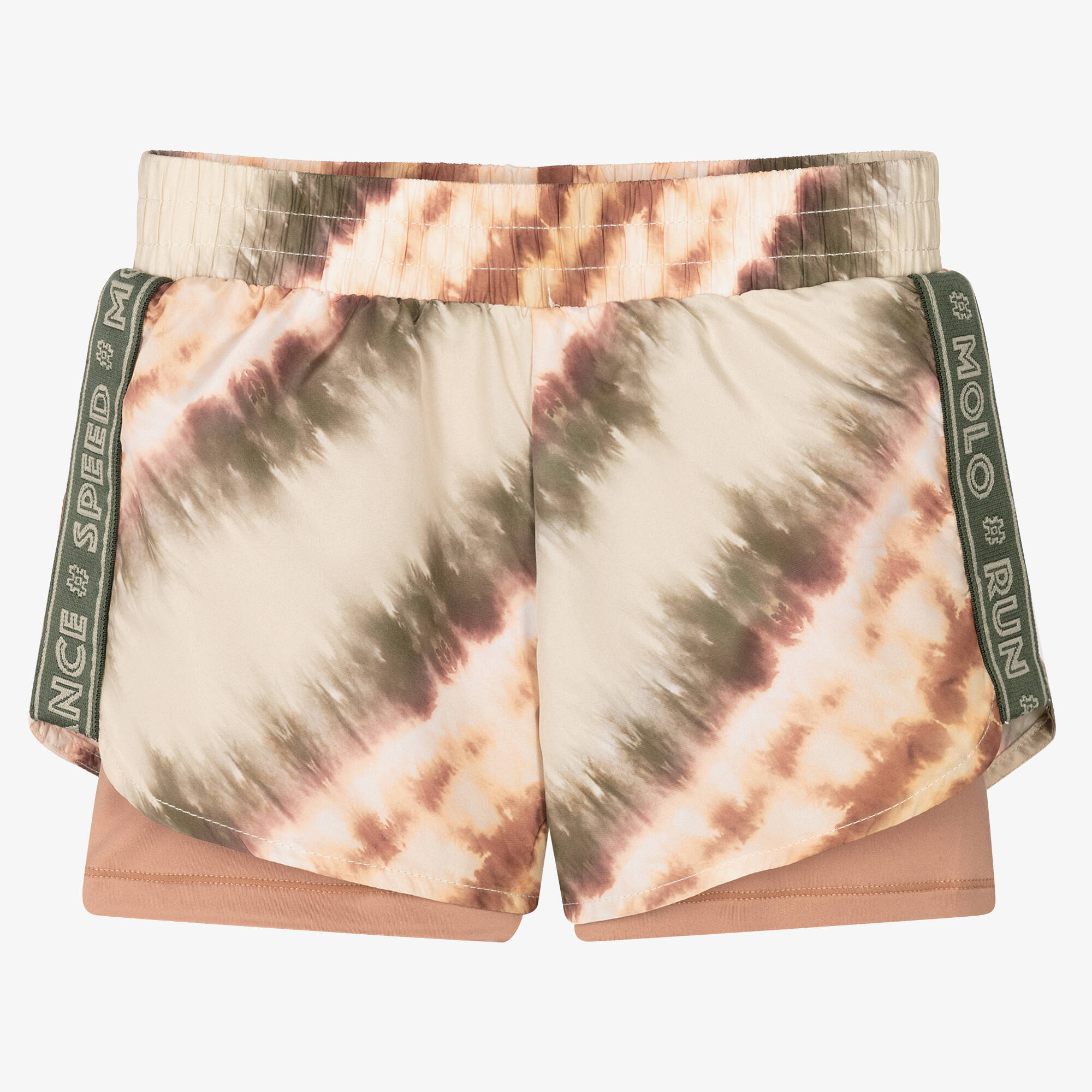Molo Teen Girls Beige Sports Shorts Childrensalon Outlet