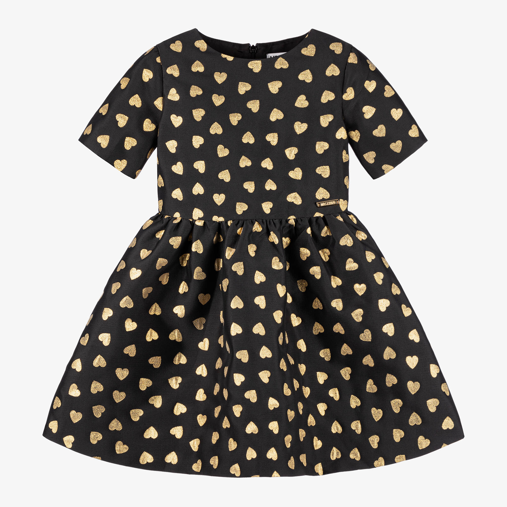 black dress with floral sleeves The Black V Neck Floral Short Sleeve Maxi Dress