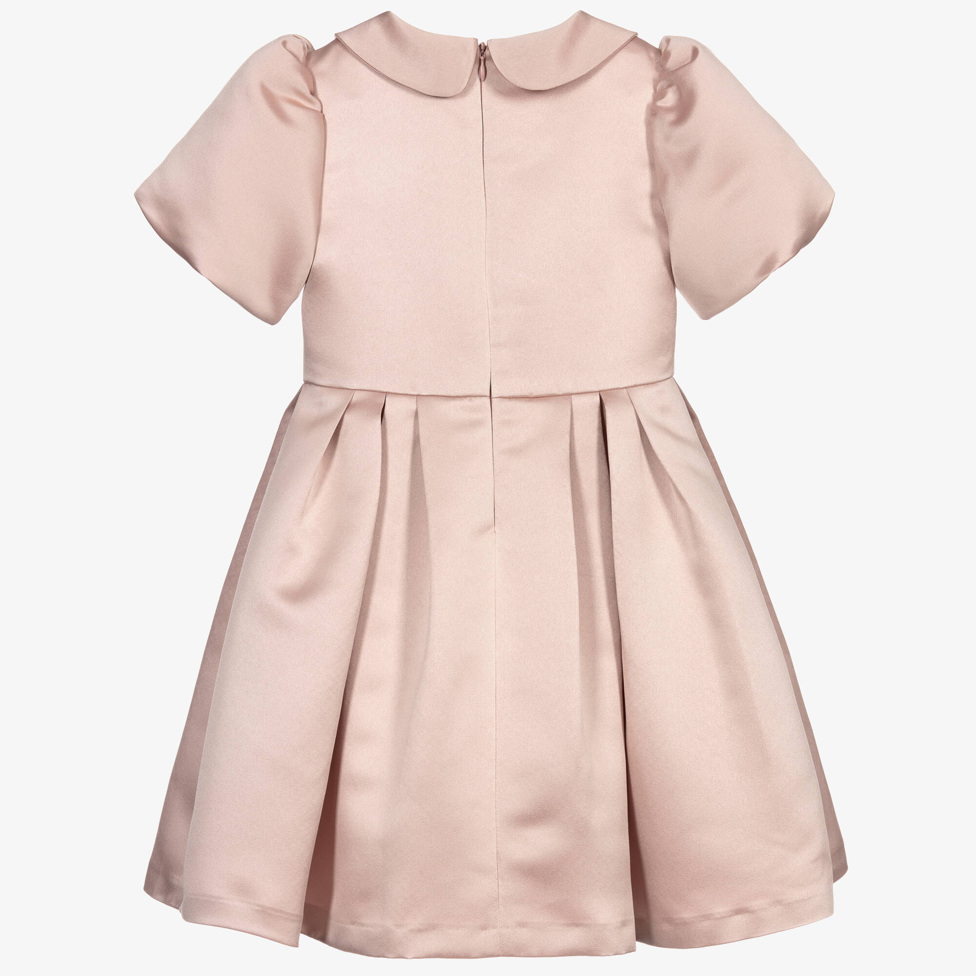 Patachou - Pink Satin Bow Dress | Childrensalon Outlet