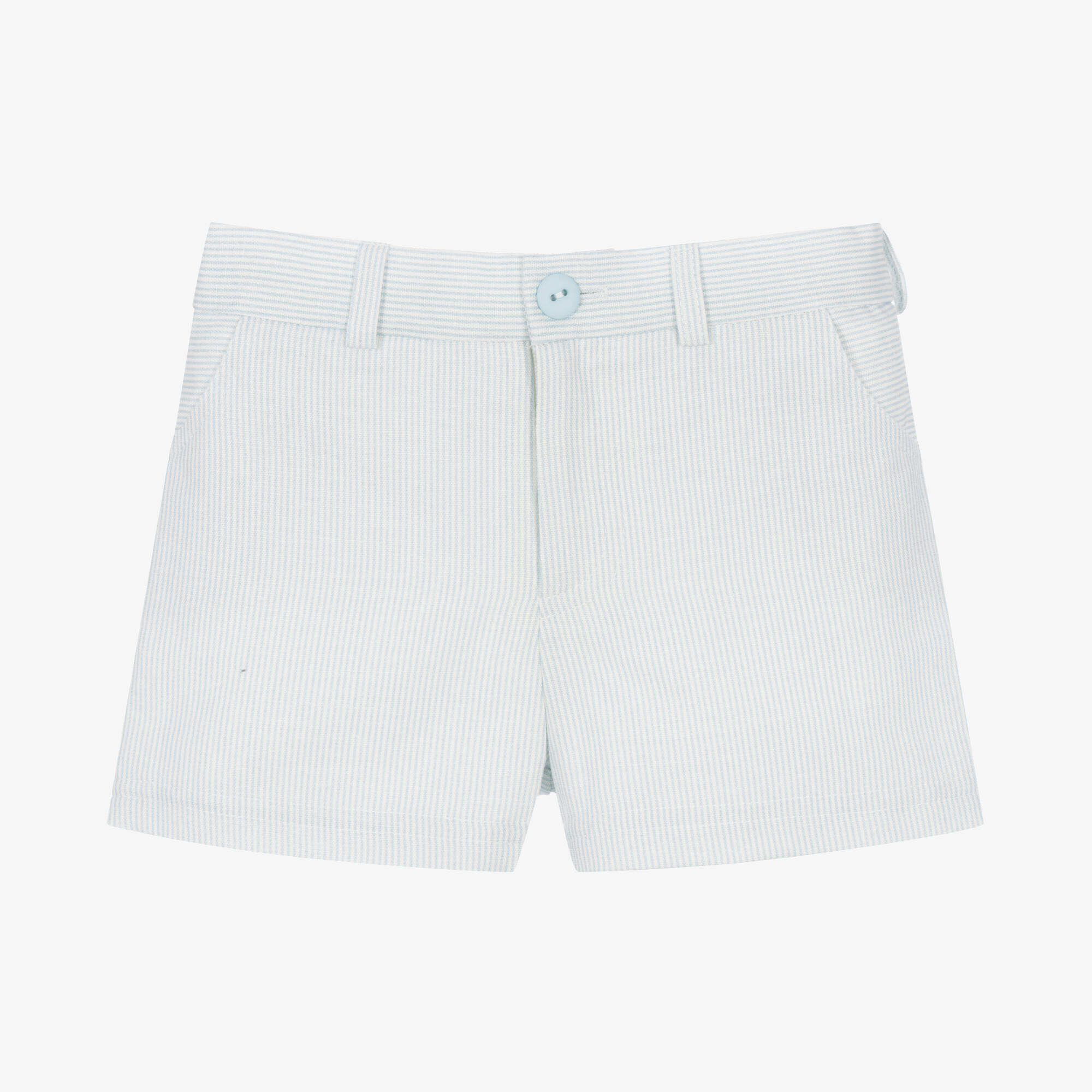 Sarah Louise - Baby Boys Blue Striped Shorts | Childrensalon Outlet