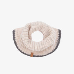 1 + in the family-Boys Beige Wool Blend Snood | Childrensalon Outlet