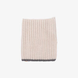 1 + in the family-Boys Beige Wool Blend Snood | Childrensalon Outlet