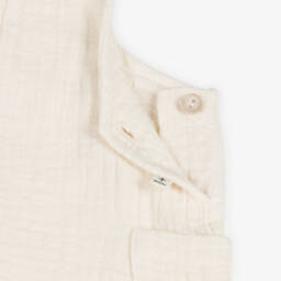 1 + in the family-سالوبيت أبيض من قماش الجبن للأولاد | Childrensalon Outlet