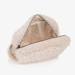 1 + in the family-Boys Ivory Fleece Zip Pouch | Childrensalon Outlet