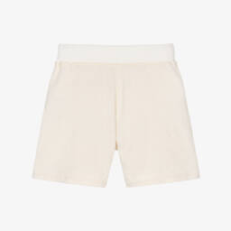 1 + in the family-Boys Ivory Soft Towelling Shorts | Childrensalon Outlet