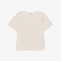 1 + in the family-Кремовый трикотажный топ для девочек | Childrensalon Outlet