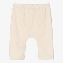 1 + in the family-Кремовые хлопковые брюки | Childrensalon Outlet