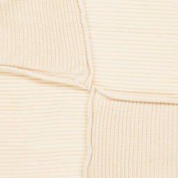 1 + in the family-Кремовое трикотажное одеяло (92см) | Childrensalon Outlet