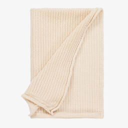 1 + in the family-Кремовое трикотажное одеяло (92см) | Childrensalon Outlet