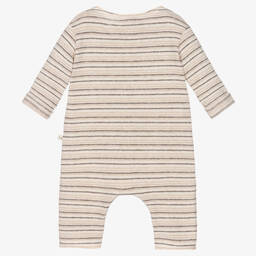 1 + in the family-Кремовый хлопковый ромпер в полоску | Childrensalon Outlet