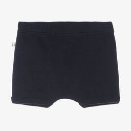 1 + in the family-شورت قطن جيرسي لون كحلي للأطفال | Childrensalon Outlet