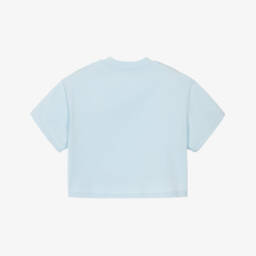 A Dee-Girls Blue Knit Boxy Tee | Childrensalon Outlet