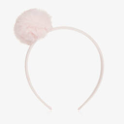 آدي-طوق شعر بوم بوم لون زهري | Childrensalon Outlet